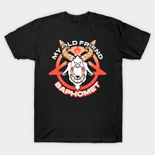 Cartoon Baphomet friend. T-Shirt